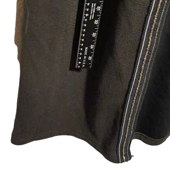 Jaase- Oversized Long Hooded Cardigan Open Front Sweater Olive Green Size XS - Picture 11 of 13